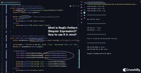 Regex Patterns Java