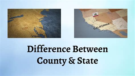 Regional Differences: State vs. County Variations