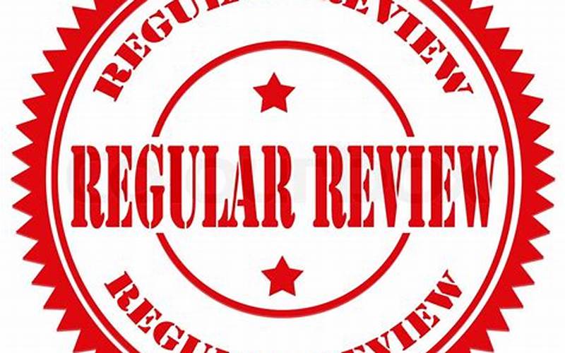 Regular Review Sessions