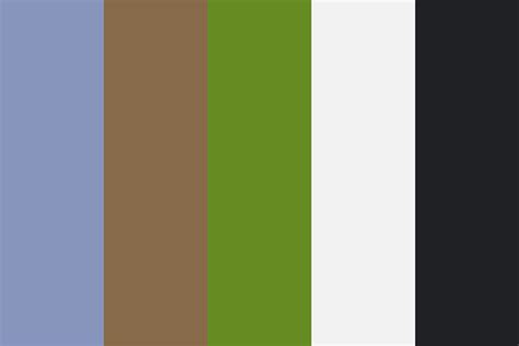Regular Show Color Palette