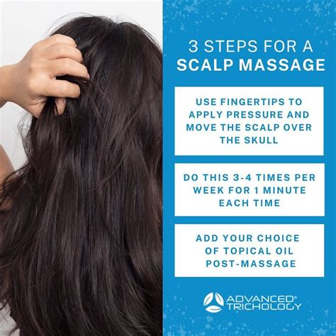 Regular scalp massages