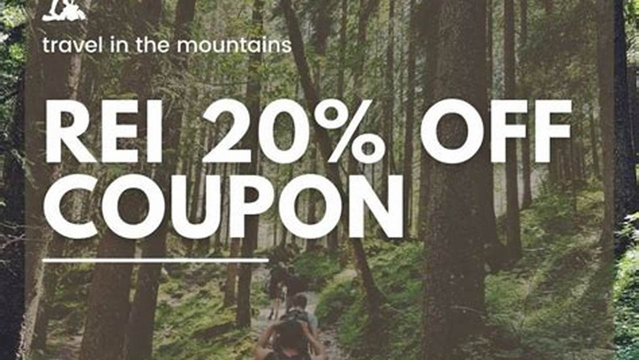 Rei Coupon Code February 2024 Coupon Code