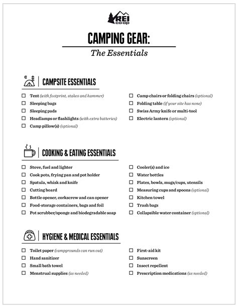 The Ultimate Rei Camping Checklist for a Hassle-Free Adventure