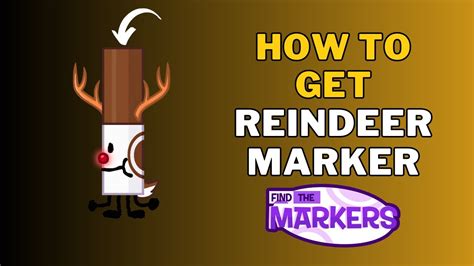 Reindeer Marker - Roblox