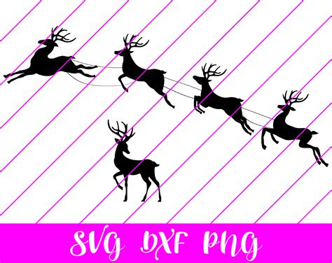 Unleash Your Creativity with Our Free Reindeer SVG- Perfect for Your Festive Designs!