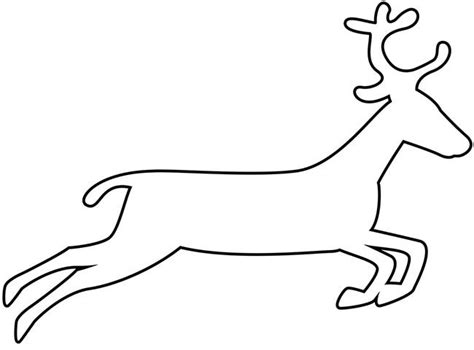 Reindeer Tail Template