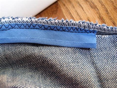 Reinforcing the Area of jeans