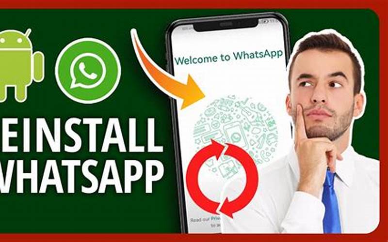 Reinstall Aplikasi Whatsapp