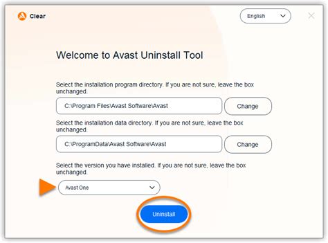 Reinstall Avast