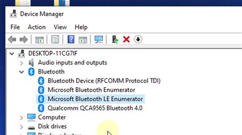 Reinstall Bluetooth Driver