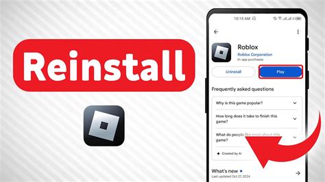 Reinstall Roblox Player or App