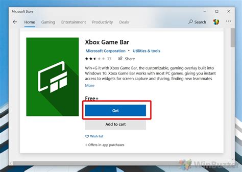 Reinstall Windows 10 Game Bar App