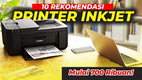 Rekomendasi Printer Hemat Tinta