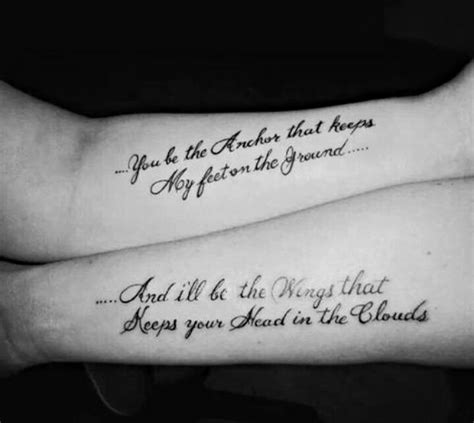 Relationship Matching Tattoos For Couples Quotes