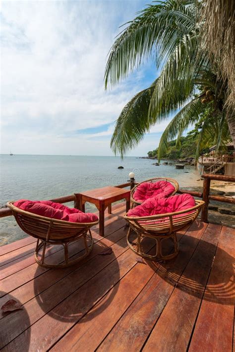 Relaxing Beach Lounge Area