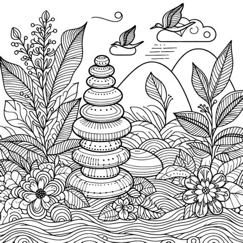 Relaxing Coloring Pages For Adults