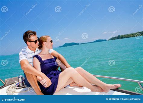 Relaxing on a Boat