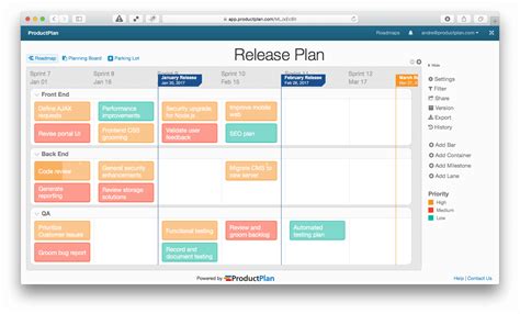 Release Planning Template