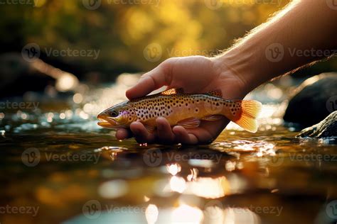 Releasing Fish Back into Water