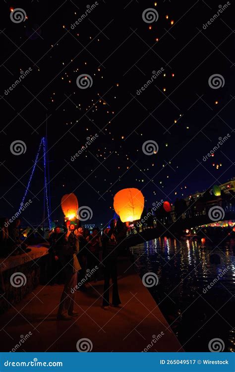 Releasing Lanterns