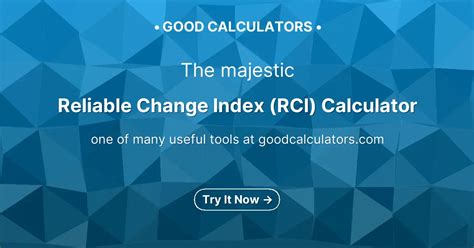 Streamline Your Decision-Making Process with a Reliable Change Index Calculator