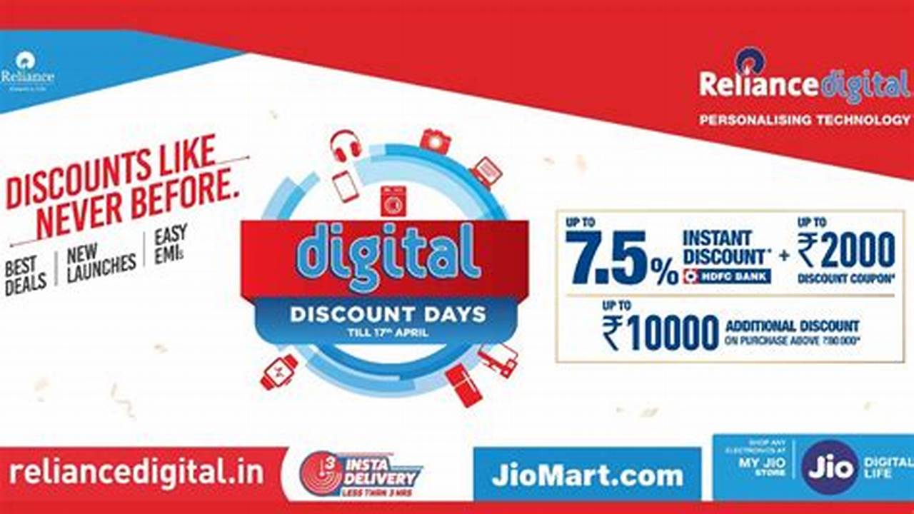 Reliance Digital Coupon Code 2025
