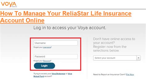 Achieve Financial Security with Reliastar Life Insurance Login