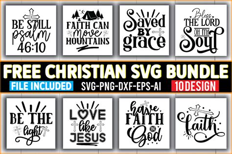 Download Religious Christian Bundle Files Free PSD Mockups