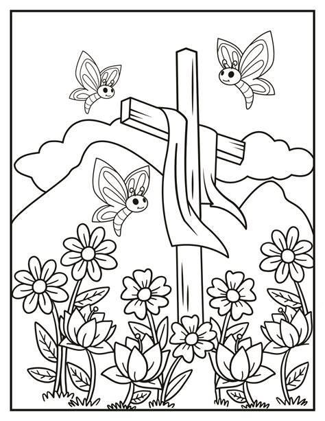 Religious Coloring Pages For Easter