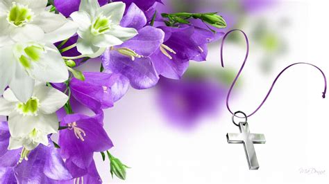 Religious Easter Flowers