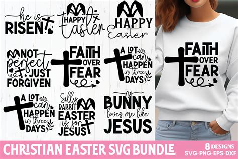 Divine Easter Delights: Unleash the Faith with Religious Easter SVG Designs
