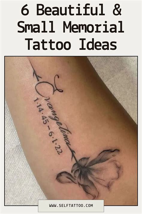 Remembrance Baby Memorial Tattoos Designs