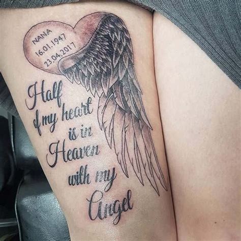 Remembrance Tattoos For Loved Ones