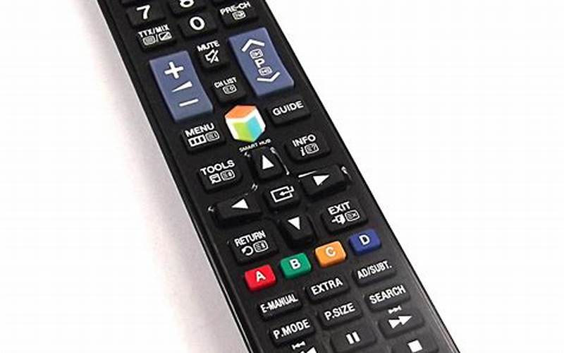 Remote Control Of Samsung Euro Multi Tv