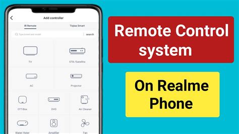 Berbagai aplikasi remote control untuk smartphone Realme