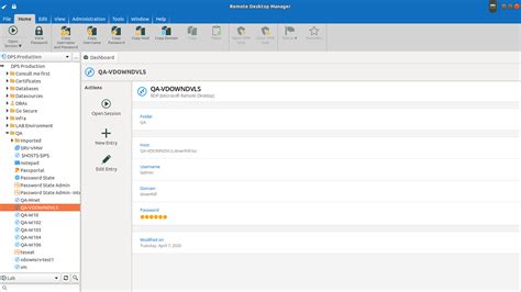 Remote Desktop Manager: Overview