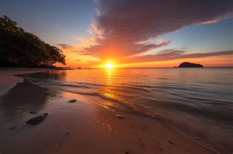 Remote Island Sunset