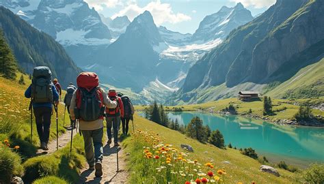 Remote Swiss Alps Trails