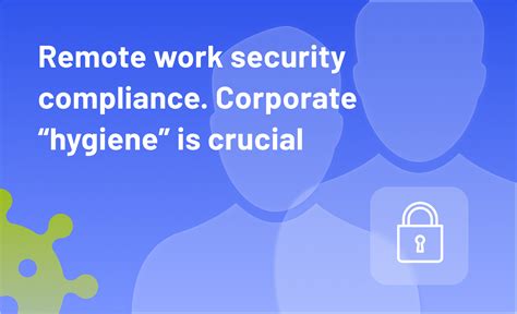 Professional remote worker using secure laptop with compliance interface