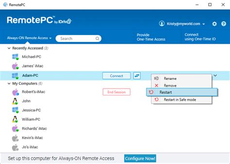 RemotePC review: Features and utilities