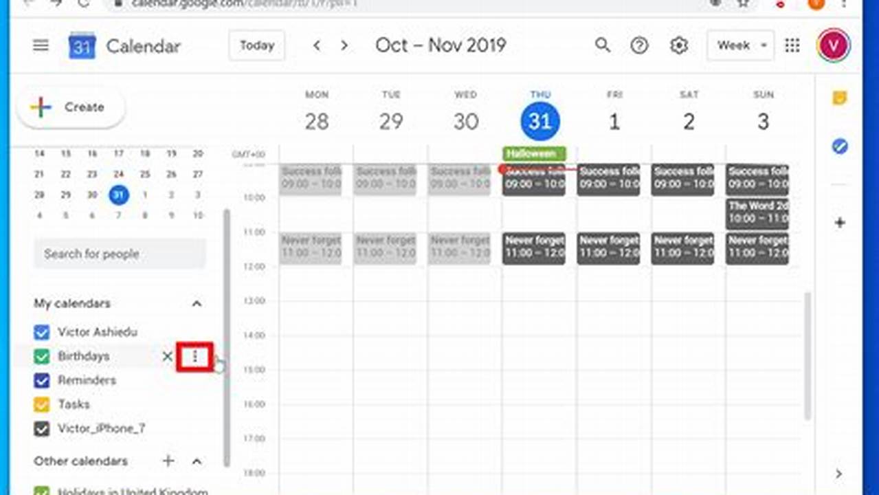 Remove A Google Calendar