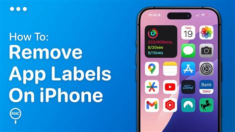 Remove App Labels on iPhone