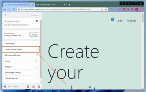 Remove Background Color Of A Specific Page In WordPress