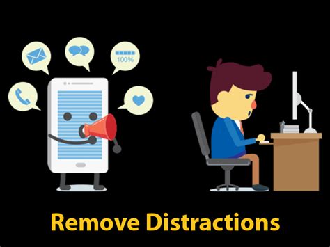 Remove Distractions