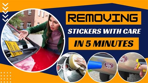 Remove Foam Sticker From Car