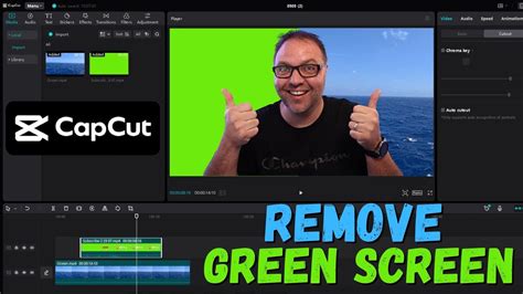 Remove Green Screen In Capcut