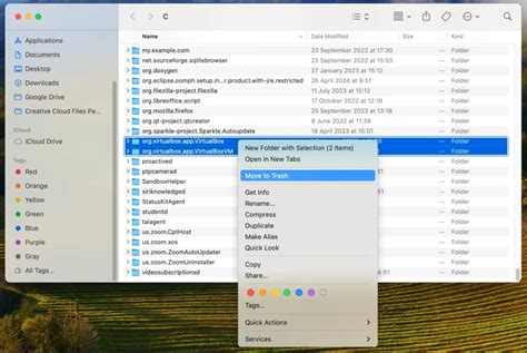 Remove Leftover VirtualBox Folders