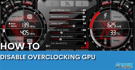 Remove Overclocking