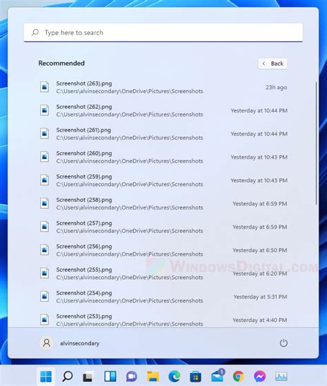 Remove Recommended Apps and Files