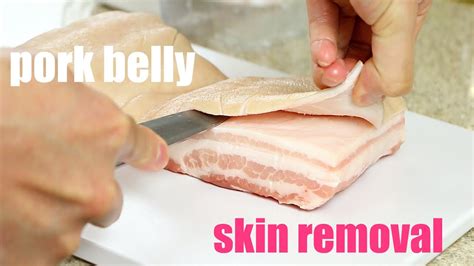 Crisp Up Your Cooking Game: Effortlessly Remove Skin From Pork Belly for Perfectly Succulent Dishes